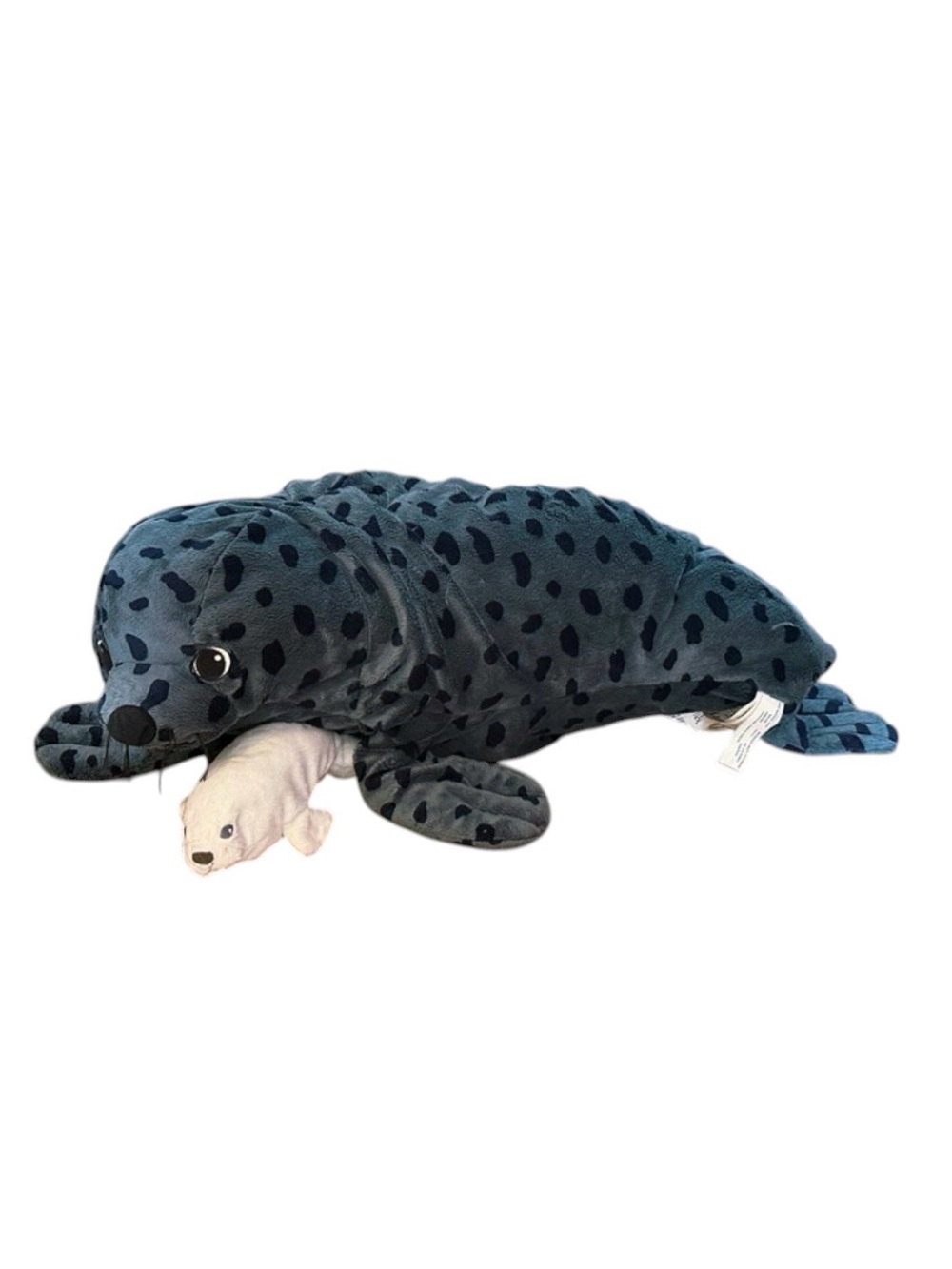 IKEA Rare Discontinued Plush klappar sal sea lion mom/baby stuffed animal set